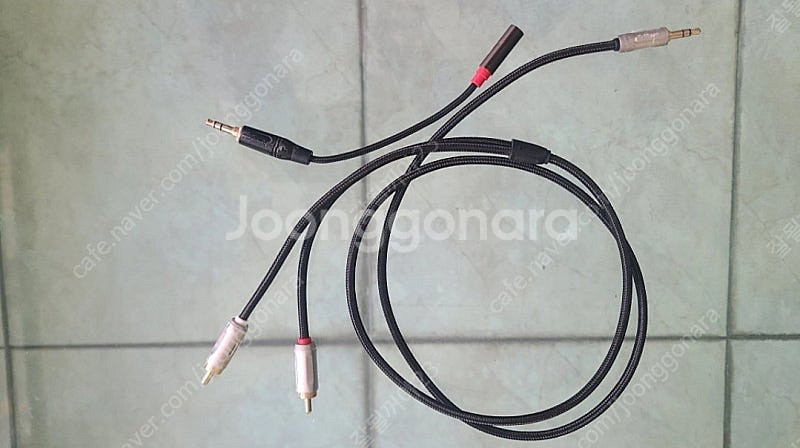 ame무저항잭+vention 스테레오1m 케이블--0