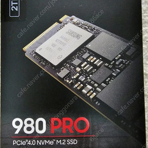 [국내 정품 미개봉] 삼성 980 PRO SSD 2TB 판매합니다.