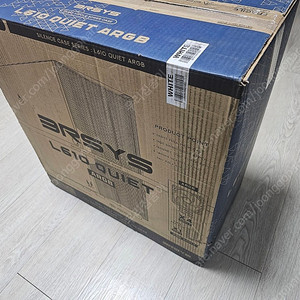 [판매중] PC 케이스 3RSYS L610 Quiet ARGB 화이트 판매합니다.