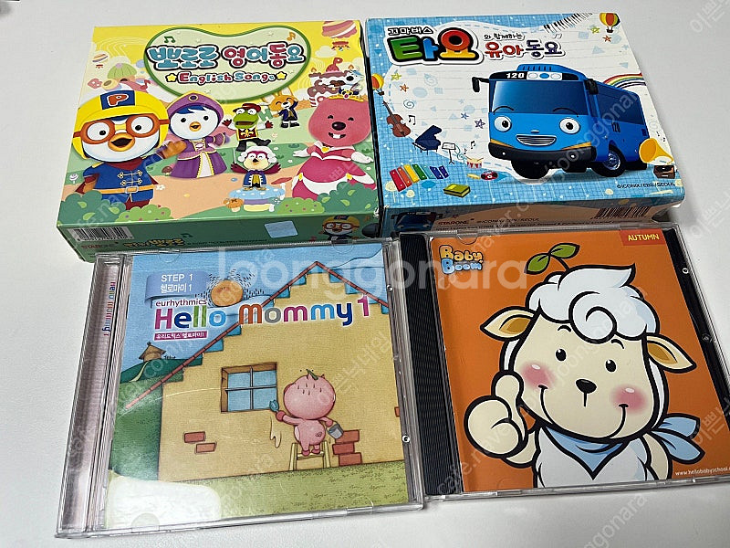유아 뽀로로 타요 동요 영어동요 씨디 cd 8장 일괄--0