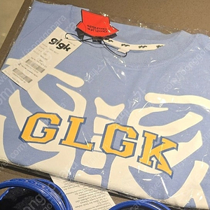 glgk 뼈다구 엑스레이티셔츠 블루 120 + 아디다스키즈 삼바 185 일괄