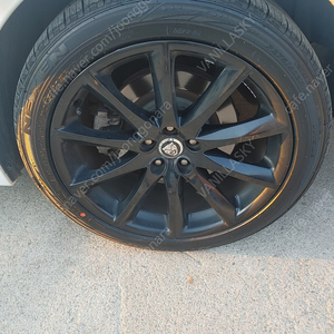 재규어 xj 19인치 순정휠 타이어 pcd 108 재규어 순정휠 타이어 새거