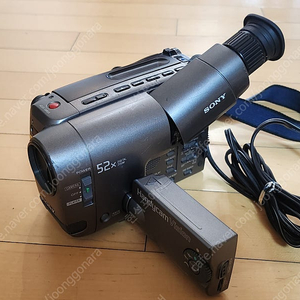 레트로 SONY 소니 8mm CCD-TRV12 디지털 캠코더 핸디캠 카메라