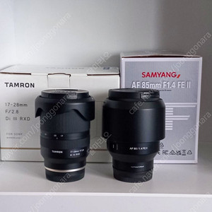 소니fe마운트 삼양85mm f1.4 II 렌즈팝니다
