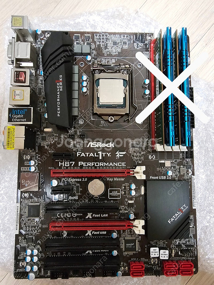인텔 i7-4790K + ASRock H87 보드셋--0