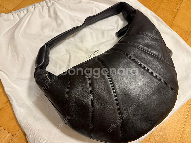 르메르 포춘백 라지 다크 초코 브라운--0