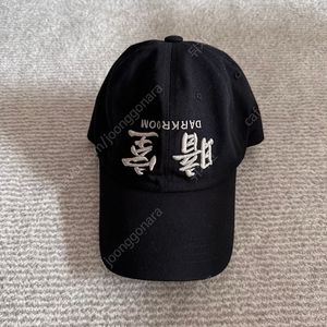 다크룸 업사이드 볼캡 (실버)