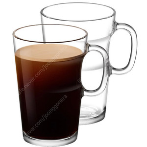 네스프레소 뷰 그랑룽고 잔 2개 세트 + 일리 프레도잔 100cc 새상품