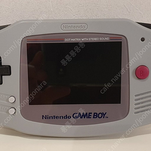 백라이트 개조 GBA 오리지널 게임보이 버젼 27만원 (팩 1개 포함)
