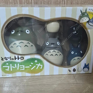 지브리 도토리숲 토토로 마트료시카 세트 피규어 굿즈