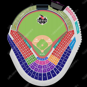5월 11일 일요일 5시 kt위즈 vs 롯데자이언츠 3루 응원지정석 129구역 4연석 양도합니다.