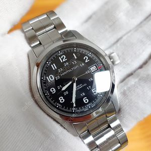 해밀턴 H70455133 카키 필드 오토 38mm
