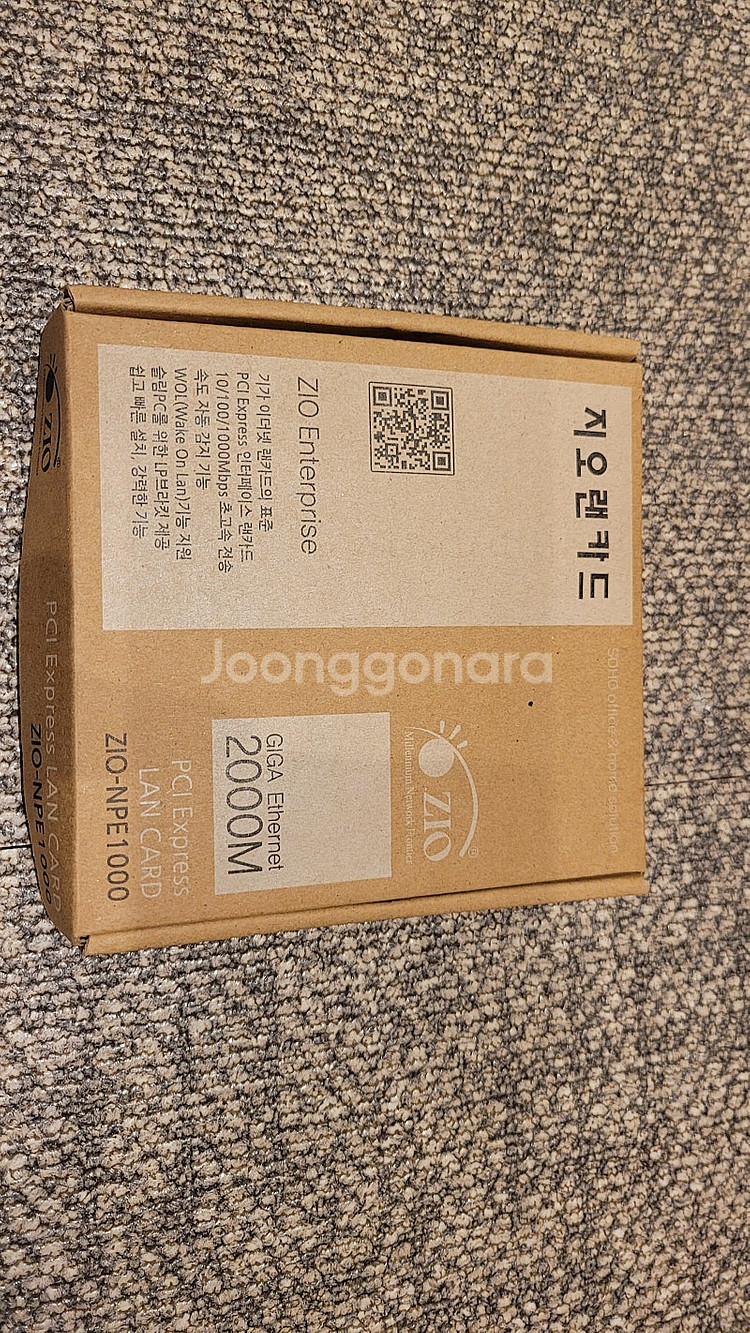기가 랜카드 ZIO-NPE1000 ﻿(미사용)--0