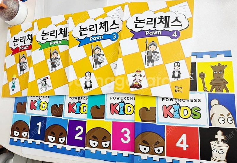 유아체스, 초등체스 교재 8권--0