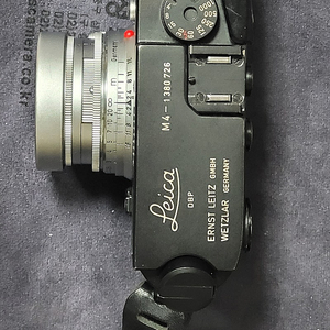 라이카 M4 블랙/50mmf2 침동크론