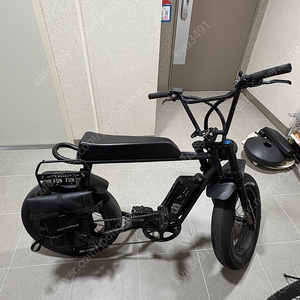 모페즈 전기자전거 1000w 올블랙