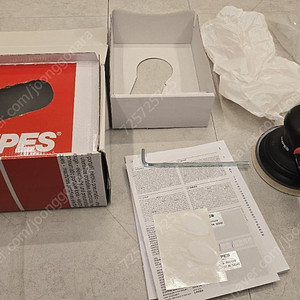RUPES RH329 루페스 5인치 에어 샌더기 집진x