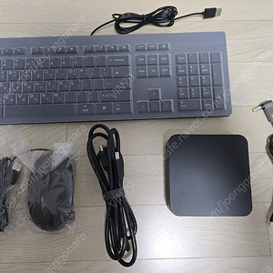 Chatreey T9 Mini PC 체트리 미니PC (N100, 16G RAM, 256GB SSD) + HP유선마우스+키보드+HDMI 케이블 +아답터