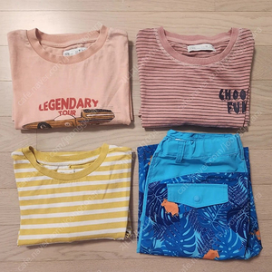 140~150사이즈 남아옷 4벌(자라키즈,블랙야크키즈)