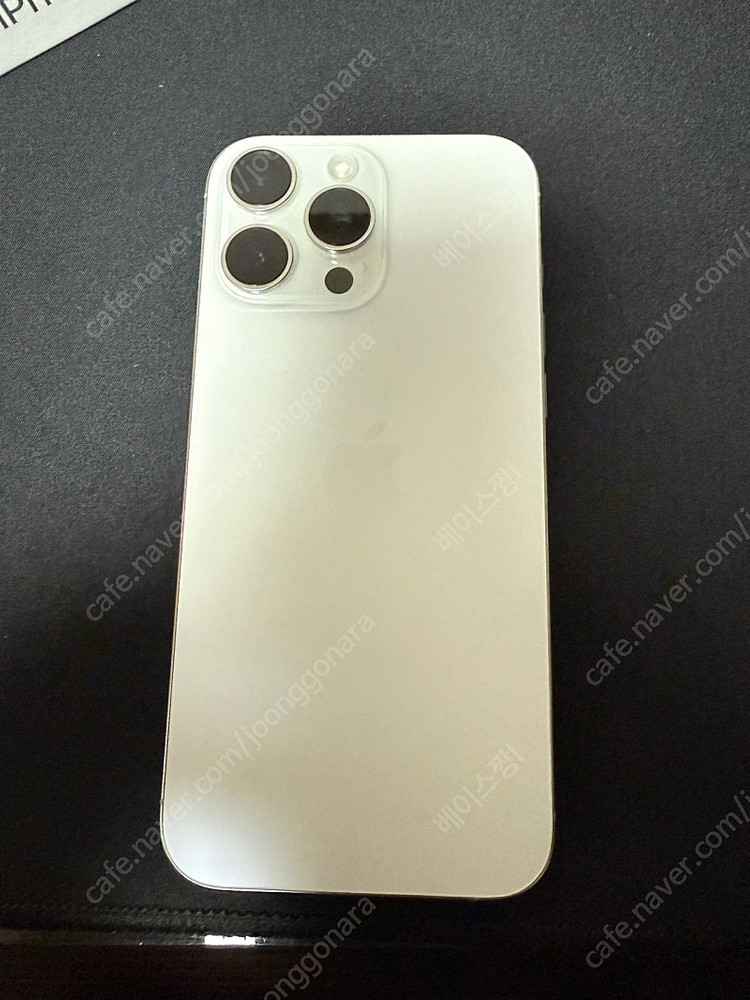 아이폰16프로맥스 256G 화이트 풀박 무음--5