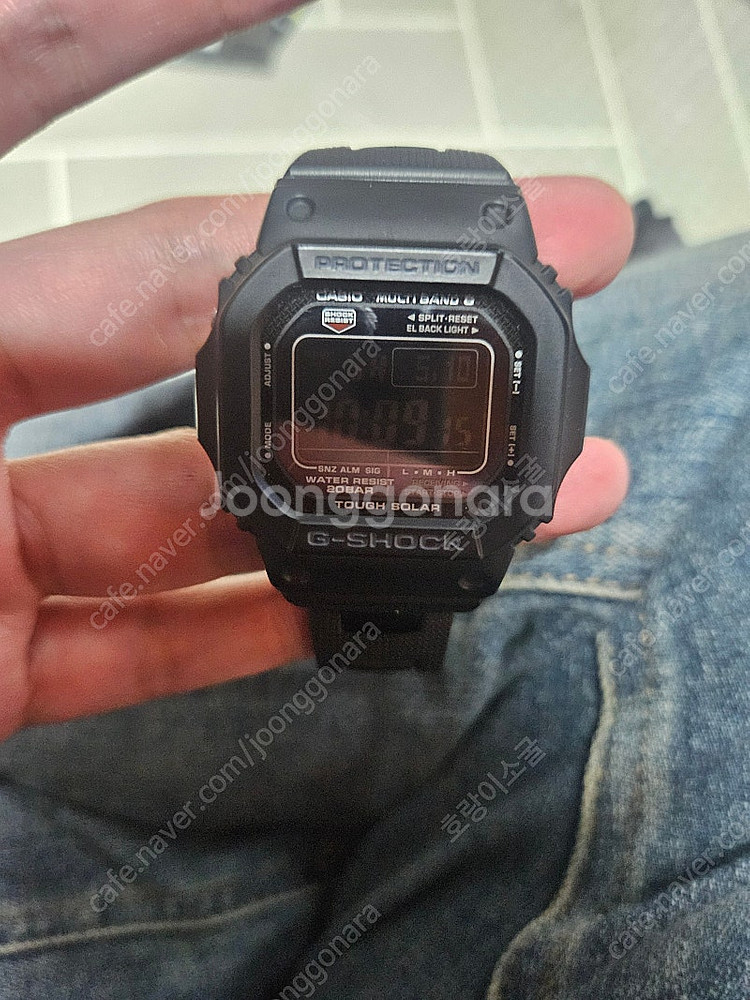 지샥 gw m5610 메탈스트랩--0
