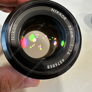 니콘 MF 50mm f1.4 올드렌즈