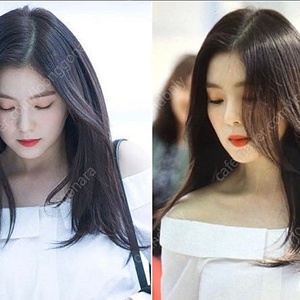 클럽모나코 오프숄더 블라우스 아이린 착용
