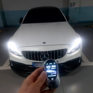 벤츠 A/B/C/E/G/GLC/GLE/S클래스 차량키 디스플레이 스타일의 스마트키로 컨버전 변환 제작 원하는 디자인 선택가능