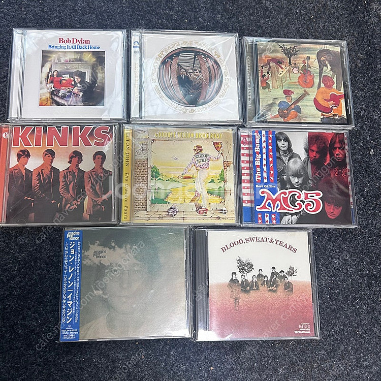 중고 락 / 포크 / 블루스 / 인디 CD 판매--1