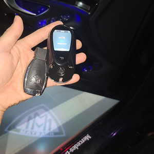 마이바흐 GLS600, S560, S580, S600, S680 차량키 기존키를 근접도어 포함 최신형 디지털 디스플레이 스마트키로 전환 개조
