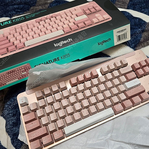 로지텍 시그니처 K855 무선 기계식 TKL 키보드
