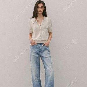 엘보른 (Lark semi wide denim)