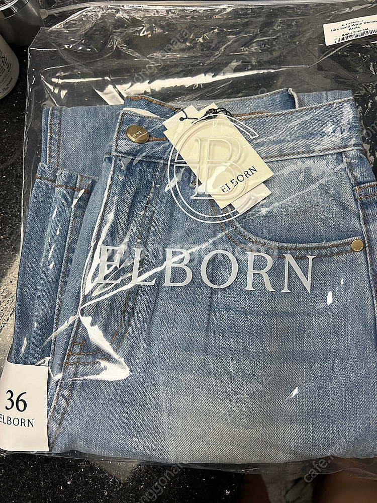 엘보른 (Lark semi wide denim)--3