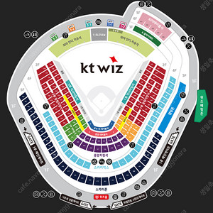 5월 10일 일요일 kt vs 롯데 1층 3루 응원지정석 2연석