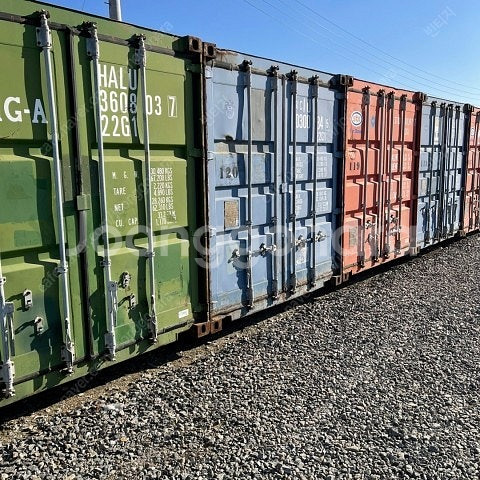 수출용 컨테이너 20피트 폭 2.4미터 길이 6미터 높이 2.6미터--2