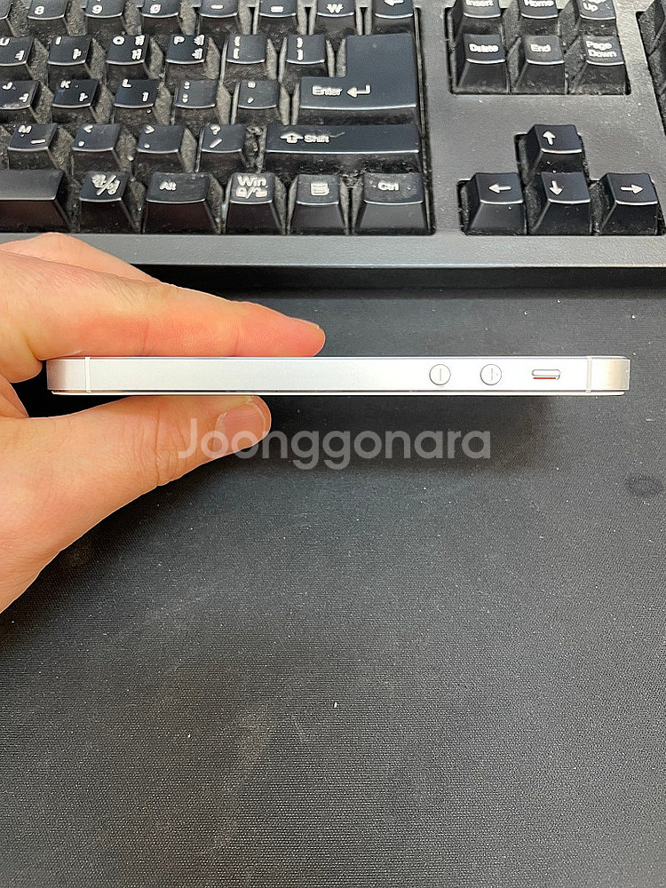 아이폰5S 실버 16GB 배터리100% 상태좋은 중고1...--6