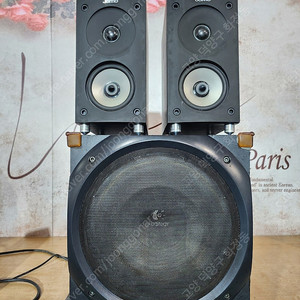로지텍 Z-5500 서브우퍼+JAMO 스피커