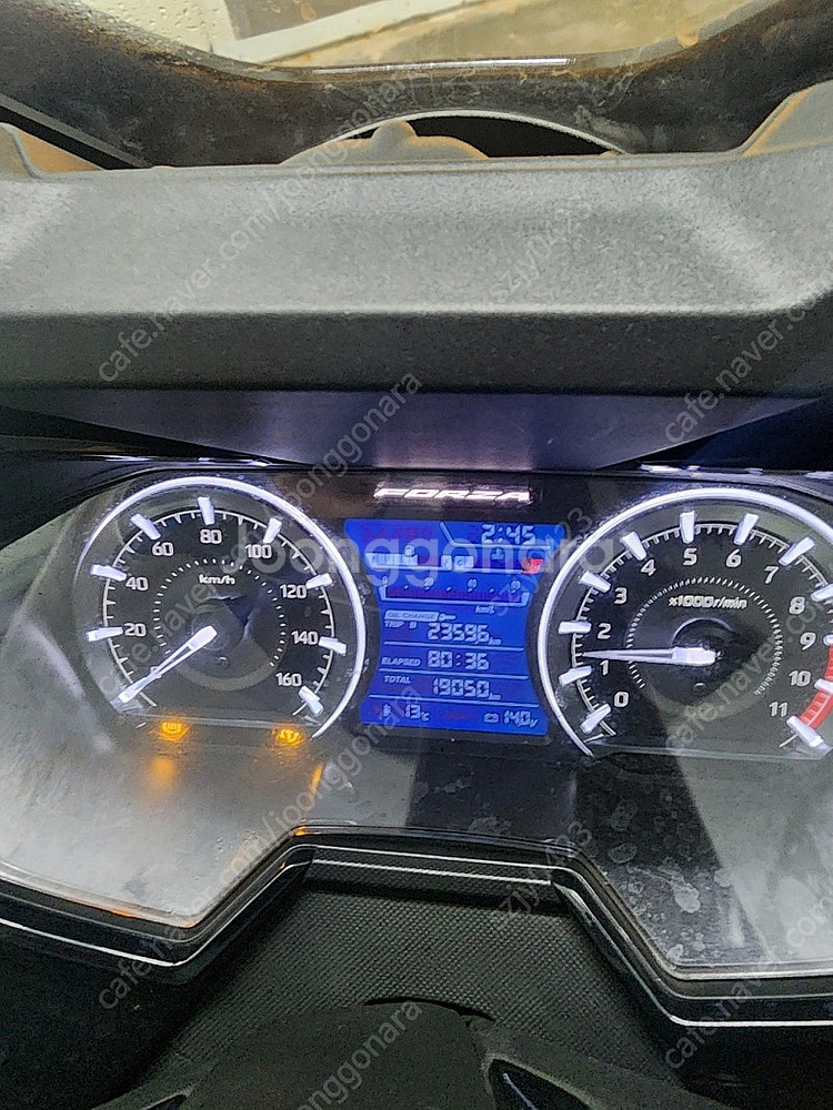 포르자350 23년식 팝니다 19000km--5
