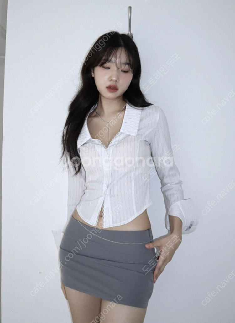 클라따 lace princess shirt, white--0