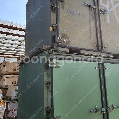 미제 알루미늄 컨테이너 양문형 A급--2