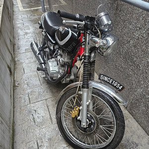 급처 울프r125cc 15년식