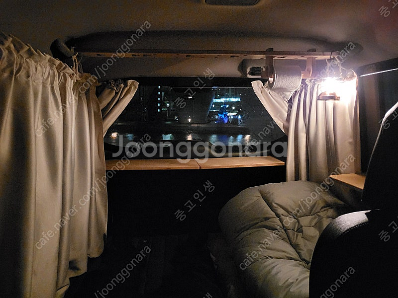 레이 차박 풀세팅 /지정몰 우드링크 꼼지락 지구별 / 평탄화 커튼 커텐 창문 도어 선반 트렁크 테이블 매트--2