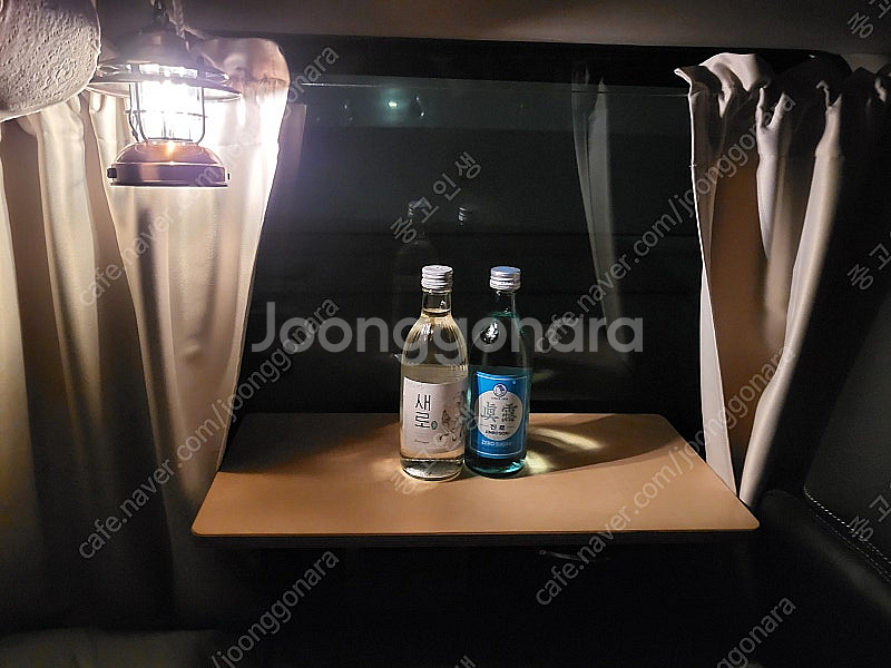 레이 차박 풀세팅 /지정몰 우드링크 꼼지락 지구별 / 평탄화 커튼 커텐 창문 도어 선반 트렁크 테이블 매트--3