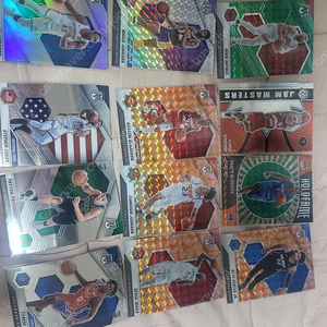 nba농구카드 모자익 커리등등여러가지
