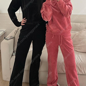 비아드젠 cozy daily soft velour set-up 핑크 M사이즈 벨루아 셋업 트레이닝 셋업 판매합니다