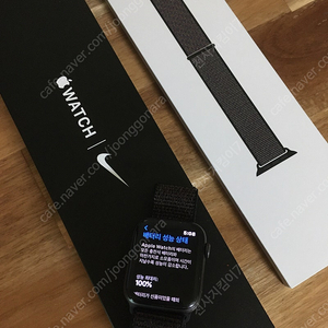 애플워치 SE 1세대 나이키 스페이스 그레이 44mm 급매(GPS)