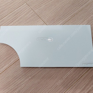닌텐도 OLED 화이트 독 뒤판