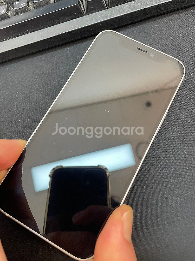 아이폰12미니 64GB 화이트 상태좋은 중고19만팝니다...--3