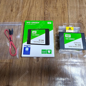 WD SSD 240GB + Eaget SSD 인클로저 외장 케이스