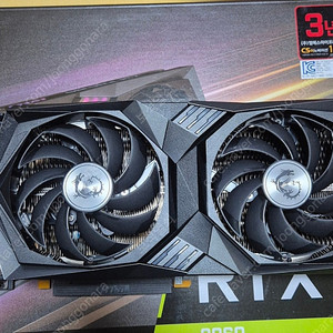 MSI 지포스 RTX 3060 게이밍 X D6 12GB 트윈프로져8 그래픽카드